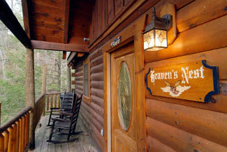 Pigeon Forge Secluded Vacation Log Cabin Rental